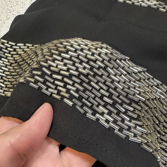 Bebe Top Womens Sequin Sleeeveless Tank Y2k - Picture 4 of 6